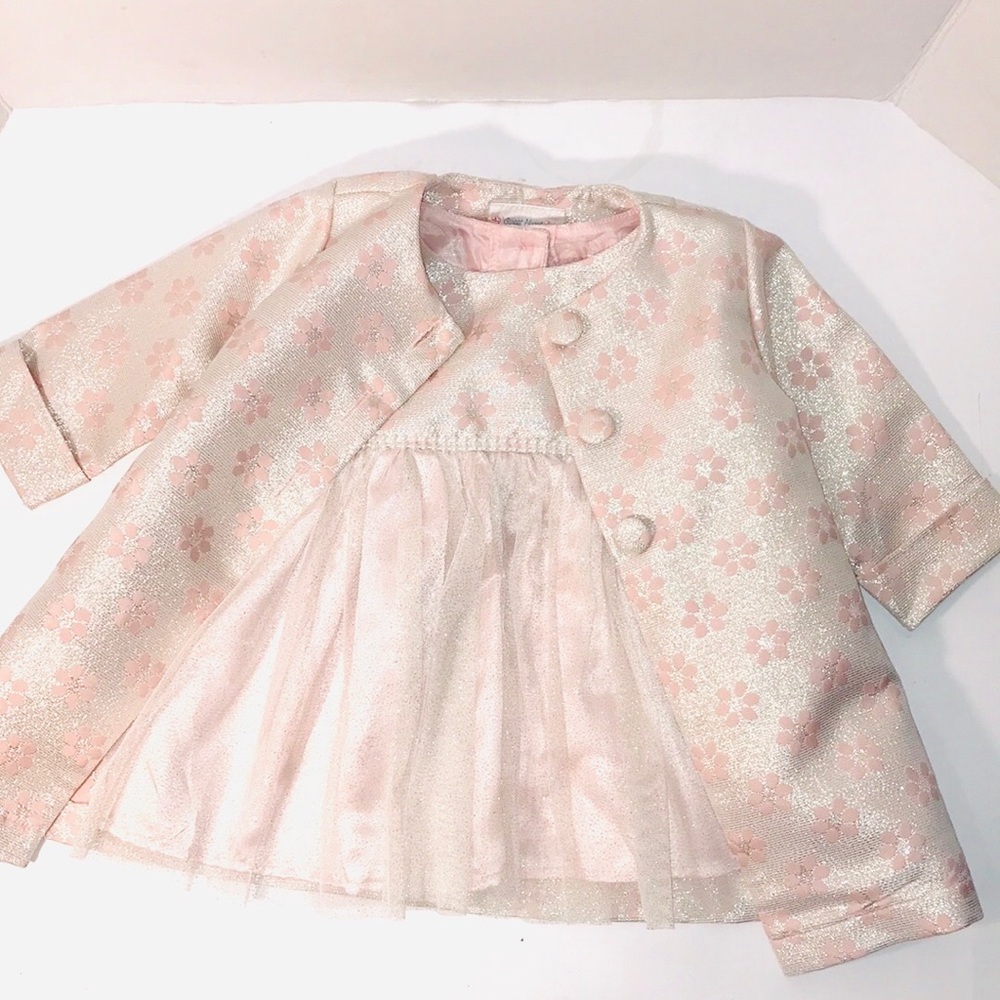 Adorable Easter Sweet Heart Rose Dress 9-12 months